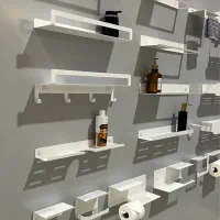 اکسسوری سرویس بهداشتی،حمام،دکور،چهارپایه فلزی مدرن|لوازم سرویس بهداشتی|شیراز, شهرک صنعتی شیراز|دیوار