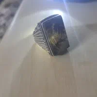 انگشتر نقره شجررنگی .خاص