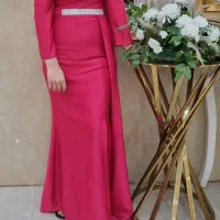 لباس مجلسی دخترانه نونو صورتی