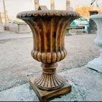 باربیکیو بتنی ،نیمکت ،گلدان، آبنما، آلاچیق و