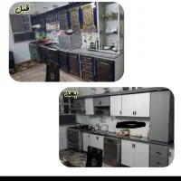 بازسازی رنگ کابینت فلزی و چوبی