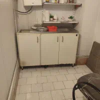 کابینت آشپرخانه فلزی سالم