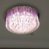 لوستر سقفی کریستالی لوکس