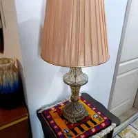 آباژور پایه برنجی بزرگ