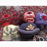 تعداد 12عدد کلاه دخترانه 1200دونه 100تومان
