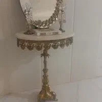 آینه شمعدان برنز