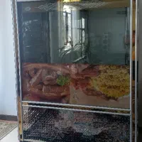 یخچال دودرب دوطرف نما تمام استیل درحدنو