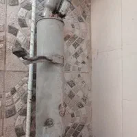 منبع اگزوز ۲۳۰ همرا با سنتر اصل و سر اگزور