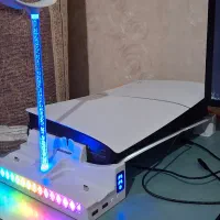 پایه پی اس فایو و خنک کننده و شارژر دسته