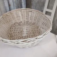 سبد حصیری بزرگ