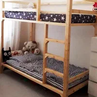 تخت چوبی دو طبقه مدل اسمارت دوطبقه نوجوان|تخت و صندلی بچه|مشهد, ده دی|دیوار