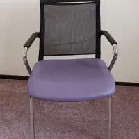 صندلی اداری نیلپر یاسی کاملا نو / صندلی تحریر