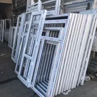 پنجره ای توری پلیسه ای UPVC دوجداره شیشه بالکنی|مصالح و تجهیزات ساختمان|تهران, فرحزاد|دیوار
