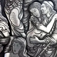 سینی قلمزنی کلکسیونی|صنایع دستی و سایر لوازم تزئینی|تهران, تجریش|دیوار