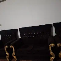 مبل ۷ نفره همراه با ۵ تا عسلی