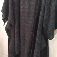 مانتو کرشه  مشکی مدل دار   زنانه بسیار نو و تمیز|لباس|تهران, مختاری|دیوار