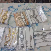 فروش ساعت ودستبند همراه زنجیل وارداتی فقط 400تومت