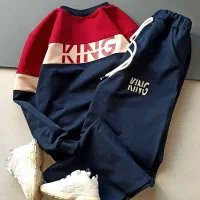 آنلاین شاپ،بلوز شلوار سایز بزرگ پسرانه kingstyle|کفش و لباس بچه|بناب, |دیوار