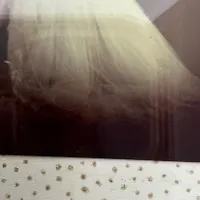 لباس‌عروس دکلته پنل فرانسوی ساده|لباس|رشت, گلسار|دیوار
