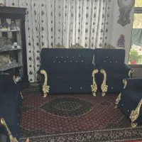 یک دست مبل در حد نو|مبلمان خانگی و میز عسلی|صائین قلعه, |دیوار