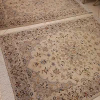 جفت ذرع ونیم دستبافت ریزبافت تمیز