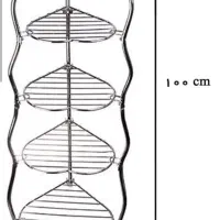 پایه قابلمه ۵ طبقه استیل