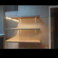 قفسه ام دی اف|کتابخانه، شلف، قفسههای دیواری|زابل, |دیوار