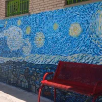 نقاشی دیواری|تابلو، نقاشی، عکس|اصفهان, باغ زرشک|دیوار