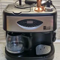 قهوه سازناسا و دستگاه آسیاب قهوه دلونگی اصل