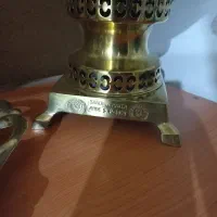 سماور برنجی بزرگ سنگین وزن|صنایع دستی و سایر لوازم تزئینی|مراغه, |دیوار