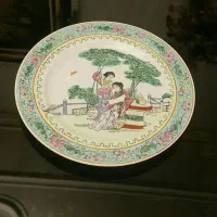 عتیقه دیس قدیمی ژاپن  کمیاب  کاملا نو|کلکسیون اشیاء عتیقه|رشت, گلسار|دیوار