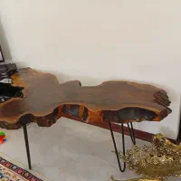 میز عسلی ظروف صندوق چوبی