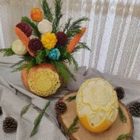 هندوانه و میوه ارایی