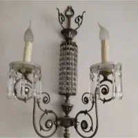 لوستر دیوار قدیمی