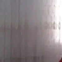 پرده توری تازه وزردار