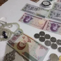 اسکناس هاوسکه های  قدیمی ایران وامارات
