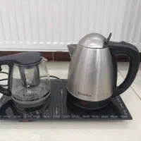 چای‌ساز برقی Bonito (استیل-شیشه، کم‌کارکرد)