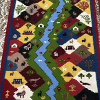 گلیم گبه دست باف