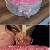 گل رز روبانی ،دسته گل ، باکس، دسته گل عروس|گل مصنوعی|هشتگرد, ینگی امام|دیوار