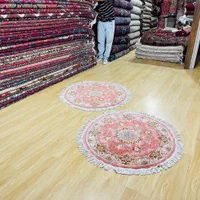 فرش جفت گرد قطر ۱ تبریز|فرش|تهران, سلسبیل جنوبی|دیوار