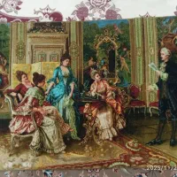 تابلو فرش  دستباف شاعر جوان