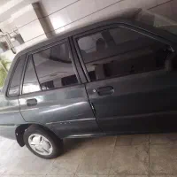 پراید مدل 83 رنگ یشمی کاربراتور