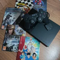 Ps2 slim-پی اس۲ اسلیم با جعبه|کنسول، بازی ویدئویی و آنلاین|رشت, فخب|دیوار
