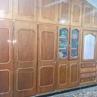 تعدادی درب چوبی کمد دیواری|جاکفشی، کمد، دراور|بهبهان, |دیوار