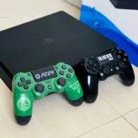 پلی استیشن ۴ کپیخور ۲ دسته ورژن ۹ طلایی با کیف حمل