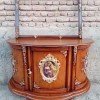 دو عدد آینه کنسول آنتیکا|بوفه، ویترین، کنسول|تبریز, |دیوار