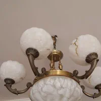 لوستر|لوستر و چراغ آویز|تبریز, |دیوار