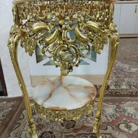 کنار سالنی میز سماور میز گرد