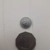 دو عدد سکه خارجی