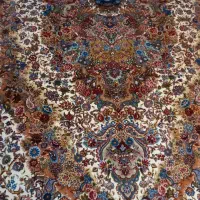 یک تخته فرش ۴*۶(۲۴)متری باغ بهشت سالاری ۶۱رج واقعی|فرش|تهران, افسریه شمالی|دیوار